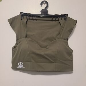 New Prumatt Small Women's Sports Bra - Premium Activewear, Removable Cups, High